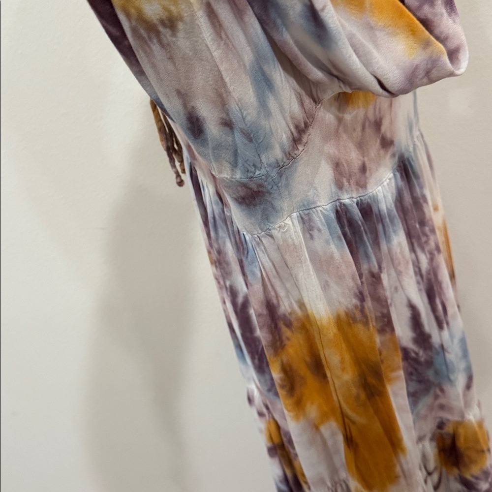 Young Fabulous & Broke Vibrant Tie-Dye Maxi Dress - Picture 4 of 12